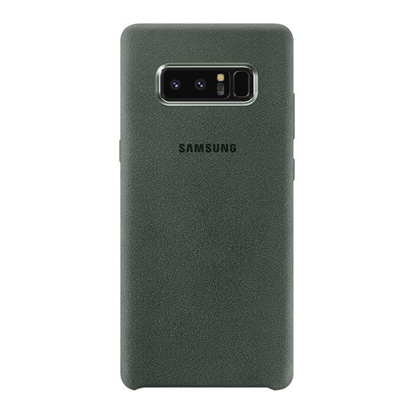 Samsung Alcantara Cover suits Galaxy Note 8 - Green