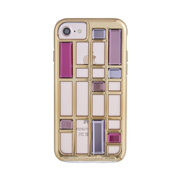 Case-Mate Caged Crystal Case suits iPhone 6/6S/7/8 - Rose Gold