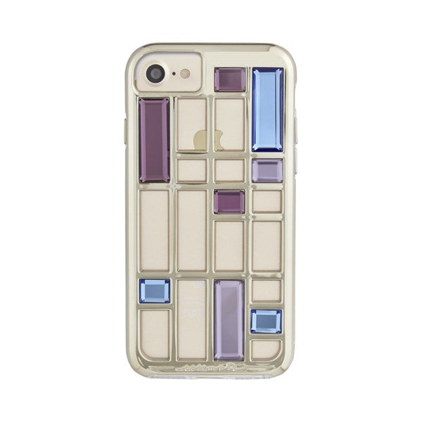 Case-Mate Caged Crystal Case suits iPhone 6/6S/7/8 - Gold