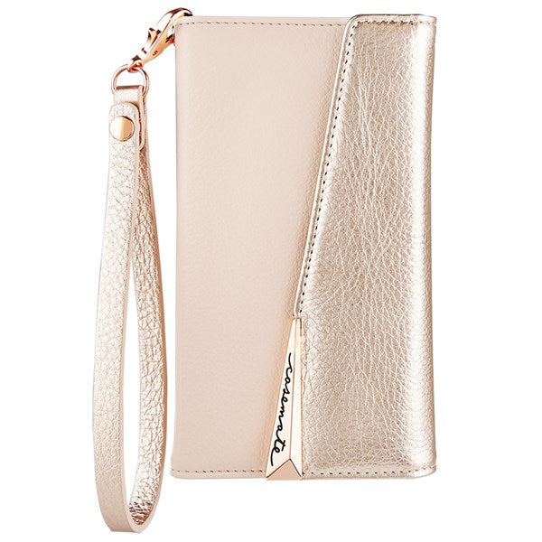 Case-Mate Wristlet Folio Case suits iPhone X - Rose Gold