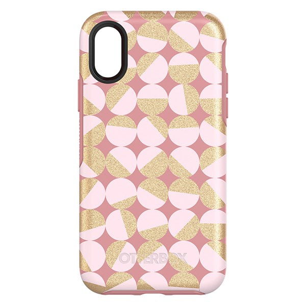 OtterBox Symmetry Case suits iPhone X - Pale Beige/Blush