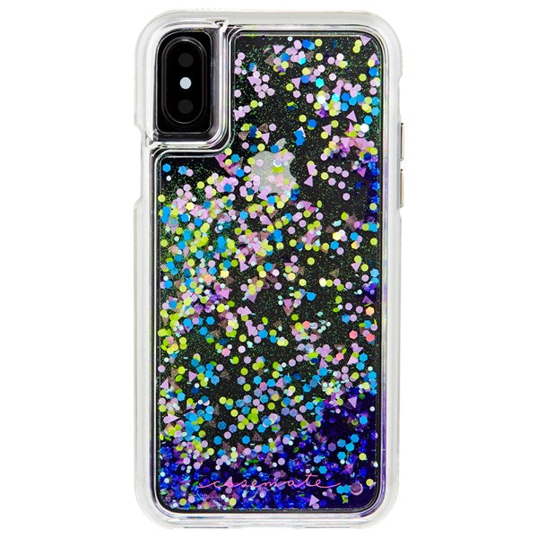 Case-Mate Waterfall Glow Case suits iPhone X - Purple