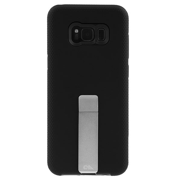 Case-Mate Tough Stand Case suits Samsung Galaxy S8+ - Black/Silver