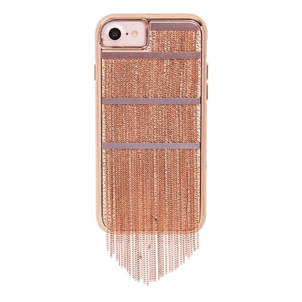 Case-Mate Fringed Metal Case suits iPhone 6/6S/7/8 - Rose Gold