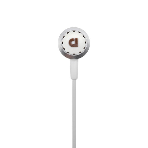Audiofly AF33C In-Ear Headphone with Mic and Control for smartphones - Snare White