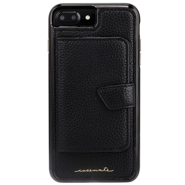 Case-Mate Compact Mirror Case suits iPhone 6 Plus/6S Plus/7 Plus/8 Plus - Black