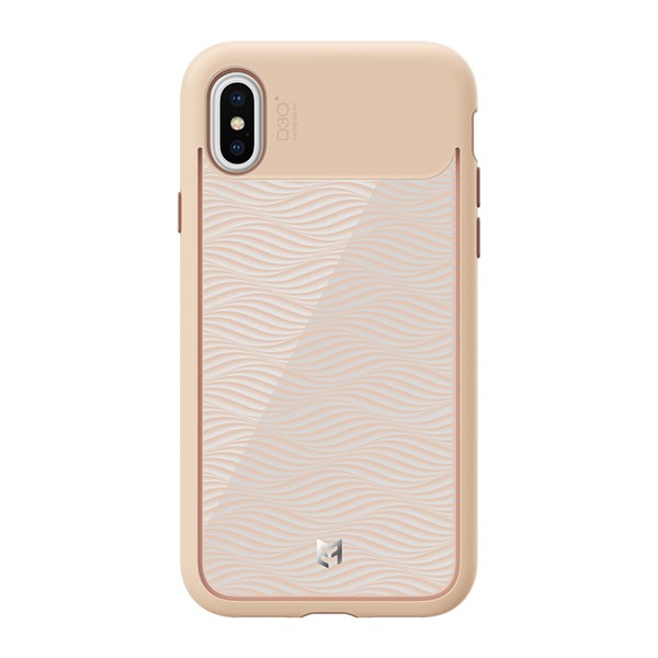 EFM Aspen Impress D3O Case Armour suits iPhone X - Gold.