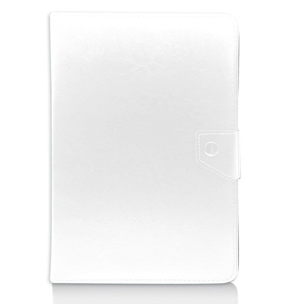 Cleanskin Universal Book Cover Case suits Tablets 7-8 inch - White