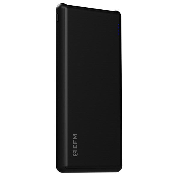 EFM Armour Power Bank - 20.000mAh with 25cm Micro USB Cable - Black