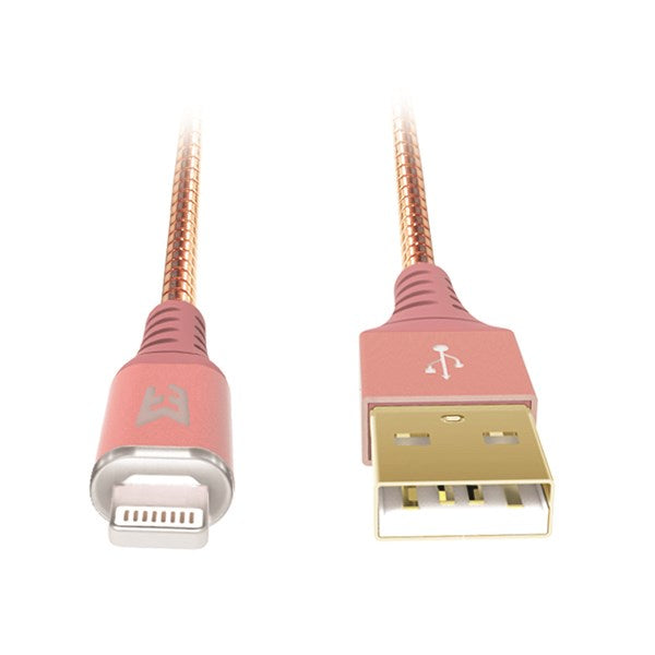 EFM MFi Approved Lightning Cable 1.2M - Rose Gold
