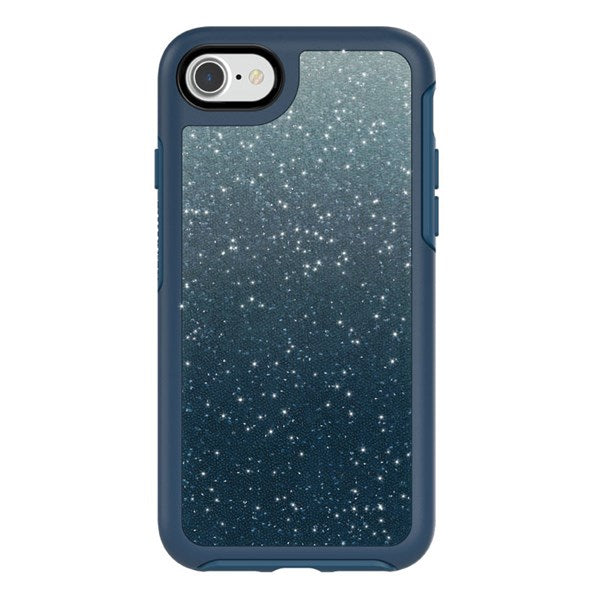OtterBox Symmetry Series Crystal Edition for iPhone 7/8 w/ Alpha Glass - Blue Ombre