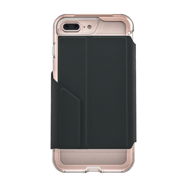 EFM Monaco D3O Wallet Case suits iPhone 7 Plus/8 Plus - Crystal/Rose Gold