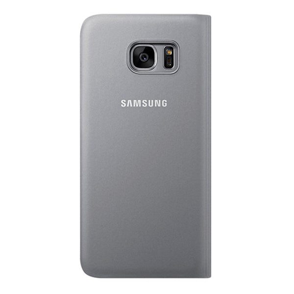 Samsung S View Case suits Samsung Galaxy S7 Edge - Silver