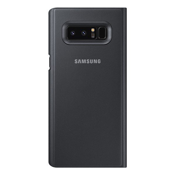 Samsung Clear View Standing Cover suits Galaxy Note 8 - Black