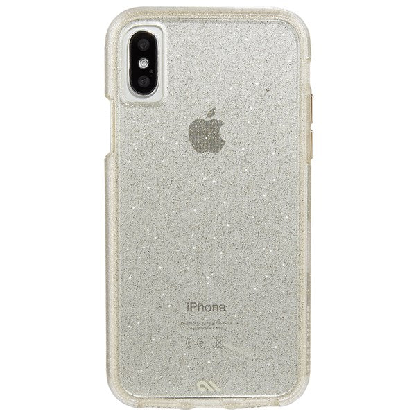 Case-Mate Sheer Glam Case suits iPhone X - Champagne