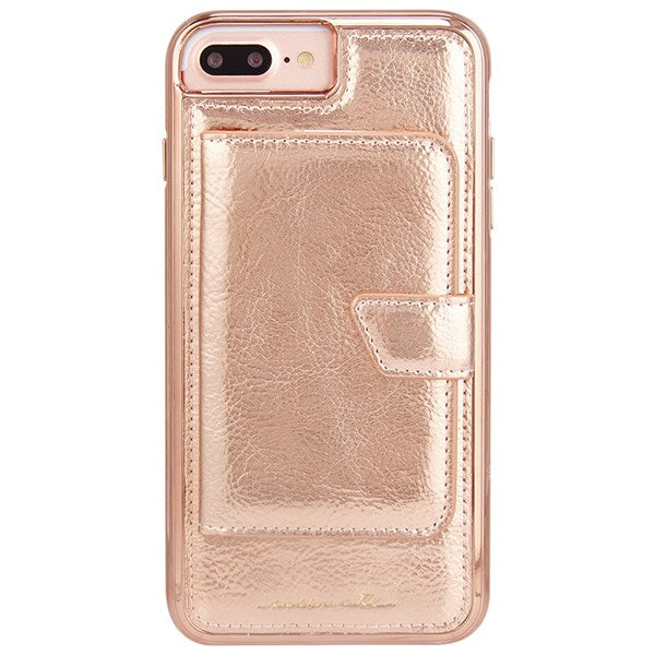 Case-Mate Compact Mirror Case suits iPhone 6 Plus/6S Plus/7 Plus/8 Plus - Rose Gold