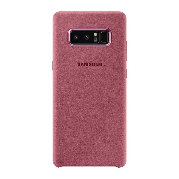 Samsung Alcantara Cover suits Galaxy Note 8 - Pink