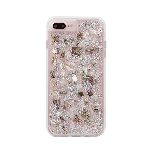 Case-Mate Karat Case suits iPhone 6 Plus/6S Plus/7 Plus/8 Plus - Mother of Pearl