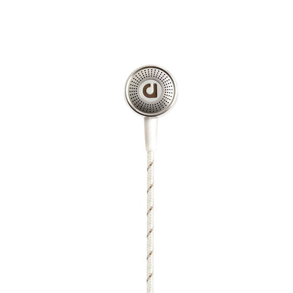 Audiofly AF45C In-Ear Headphone with Mic and Control for smartphones - Bakelite White