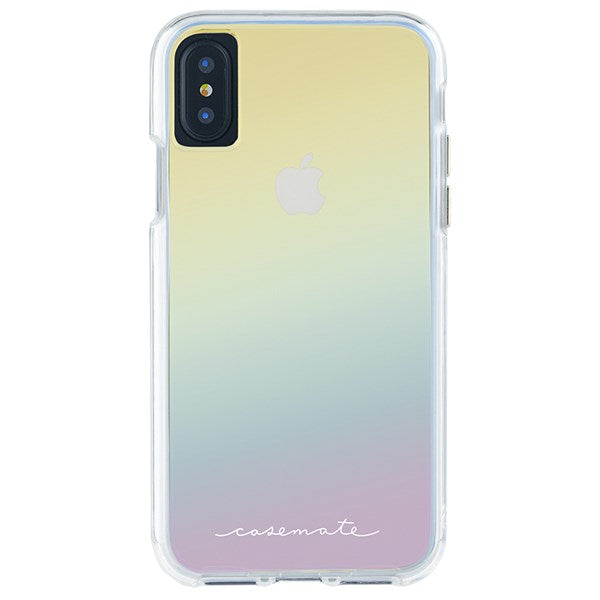 Case-Mate Naked Tough Case suits iPhone X - Iridescent
