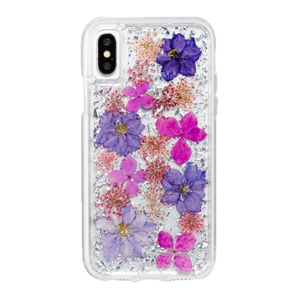 Case-Mate Karat Petals Case suits iPhone X - Purple