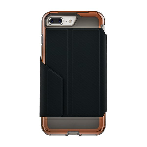 EFM Monaco D3O Wallet Case suits iPhone 7 Plus/8 Plus - Jet Black