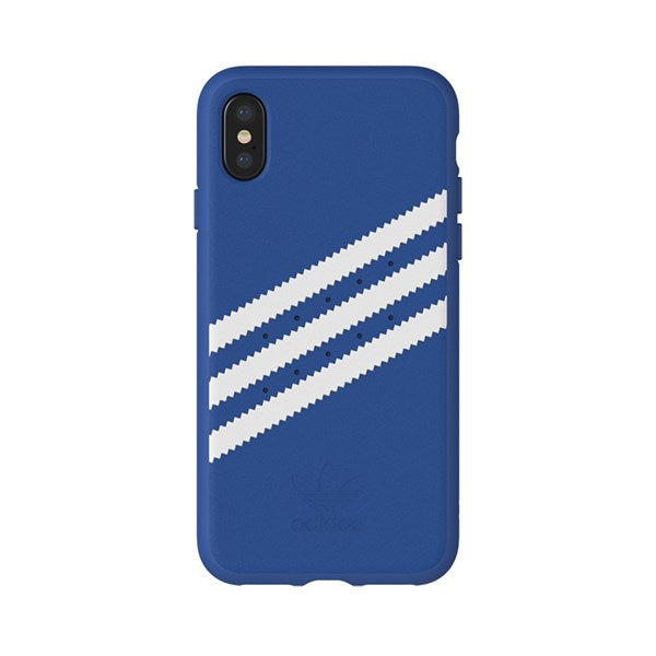 Adidas Originals Moulded Case suits iPhone X - Blue/White