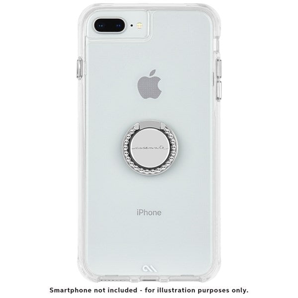 Case-Mate Dotted Universal Selfie Ring - Silver