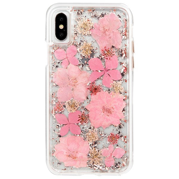 Case-Mate Karat Petals Case suits iPhone X - Pink