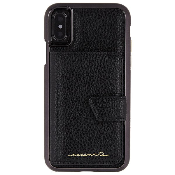 Case-Mate Compact Mirror Case suits iPhone X - Black