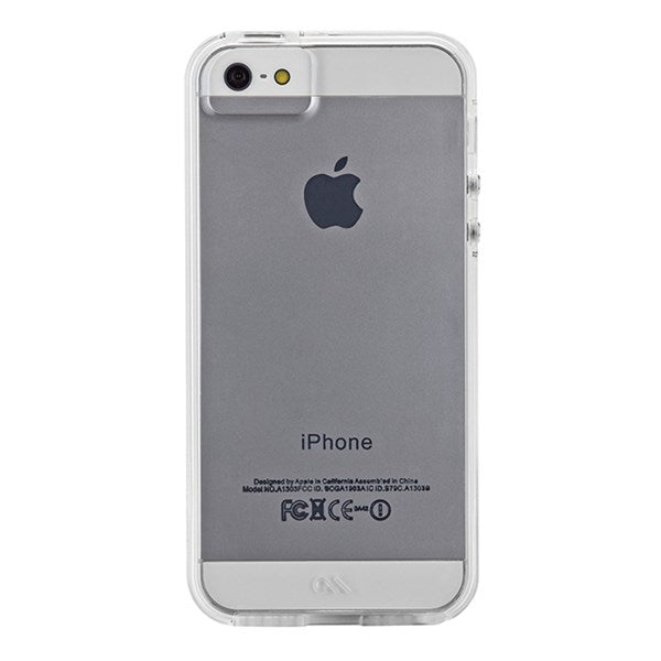 Case-Mate Naked Tough Case suits iPhone 5/5S/SE - Clear/Clear Bumper