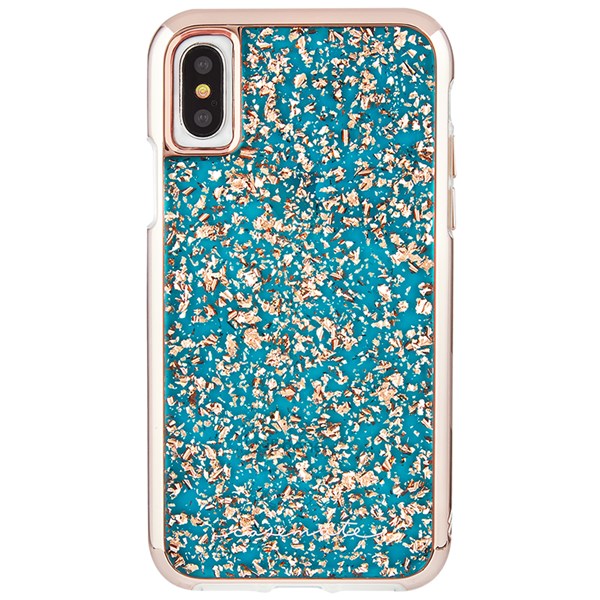 Case-Mate Karat Case suits iPhone X - Turquoise