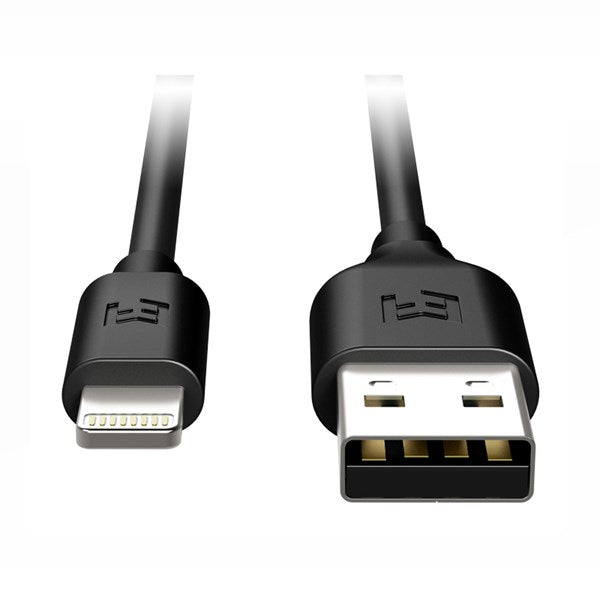 EFM MFi Approved Lightning Cable 1M - Black