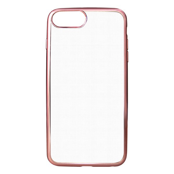 Cleanskin TPU Case Metalic Bumper iPhone 8 Plus, 7 Plus, 6S Plus, 6 Plus - Rose Gold