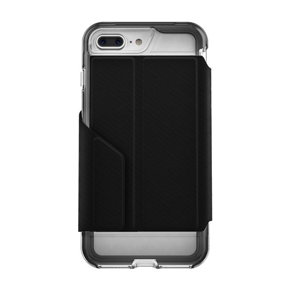 EFM Monaco D3O Wallet Case suits iPhone 7 Plus/8 Plus - Crystal/Silver