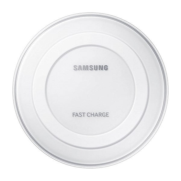 Samsung Wireless Charging Pad Round with Adaptive Fast Charging - White