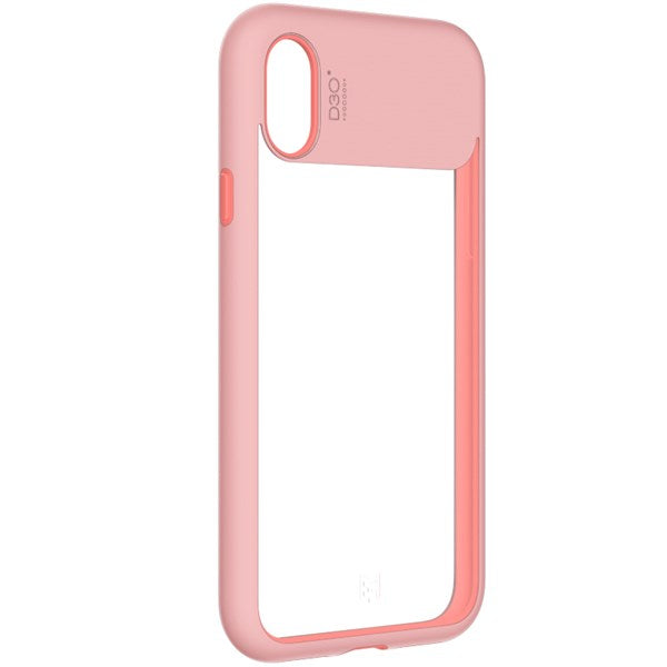 EFM Aspen D3O Case Armour suits iPhone X - Crystal/Pastel Pink