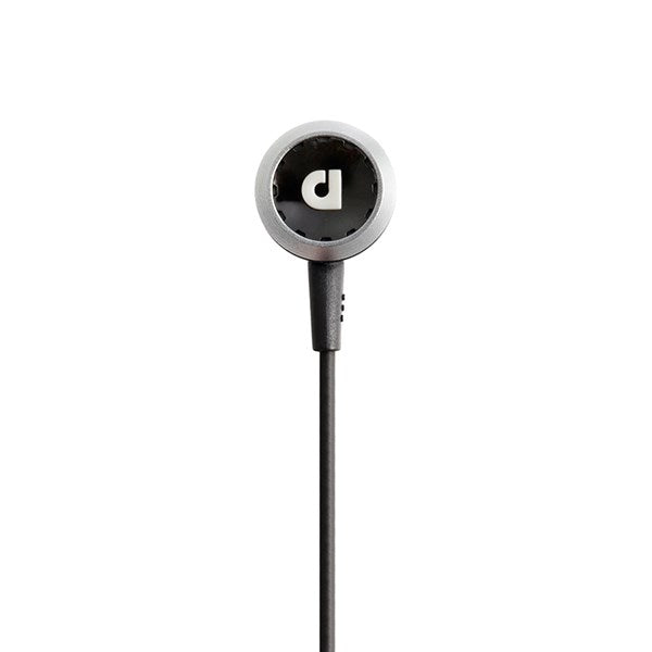 Audiofly AF33C In-Ear Headphone with Mic and Control for smartphones - Piano Black