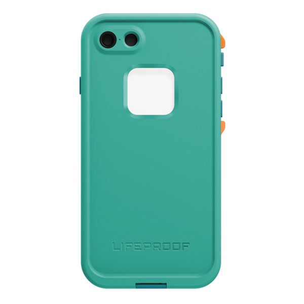 LifeProof Fre Case suits iPhone 7 - Light Teal/Maui Blue/Mango Tango