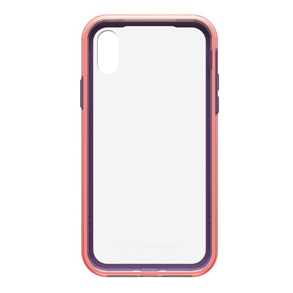 LifeProof Slam Case suits iPhone X - Clear/Coral/Lilac