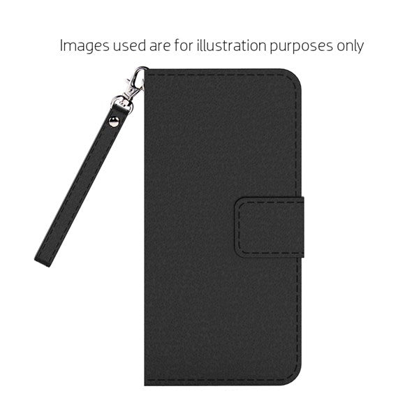 Cleanskin Flip Wallet with Mag-Latch Hard Shell suits Samsung A5 (2017) - Black