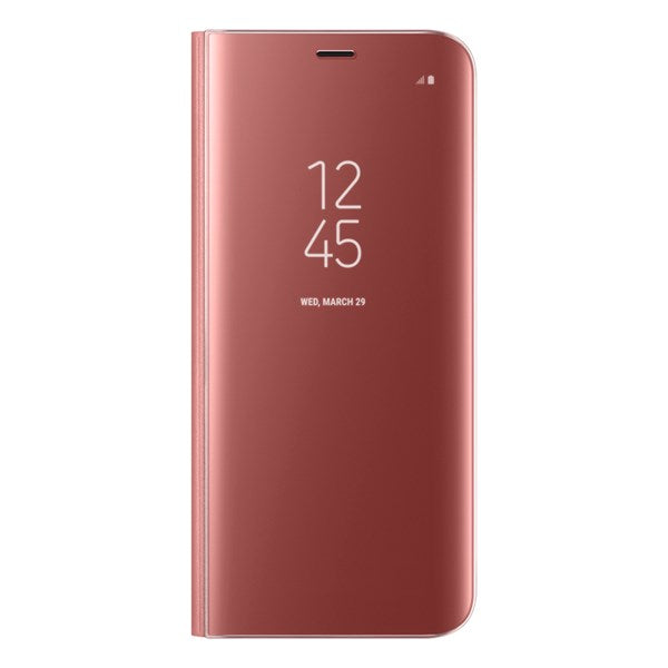 Samsung Clear View Cover with Stand suits Samsung Galaxy S8 - Pink