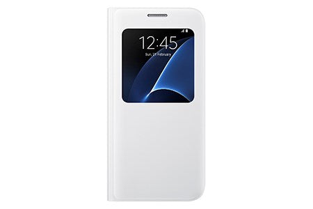 Samsung S View Case suits Samsung Galaxy S7 Edge - White