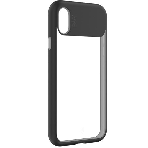 EFM Aspen D3O Case Armour suits iPhone X - Crystal/Black Grey