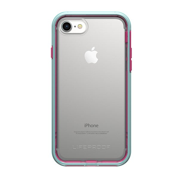 LifeProof Slam Case suits iPhone 8 - Clear/Blue/Magenta