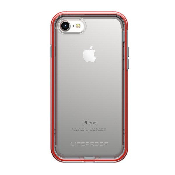 LifeProof Slam Case suits iPhone 8 - Clear/Cherry/Sleet